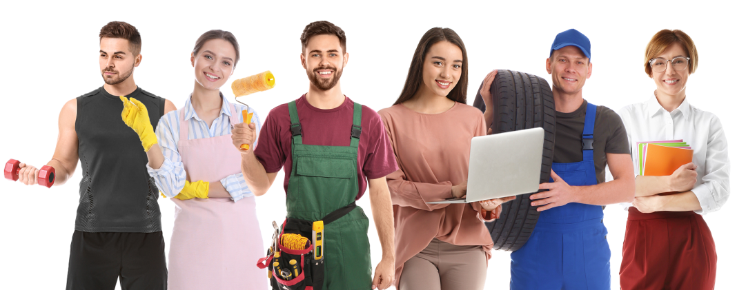 cover picture with offered services